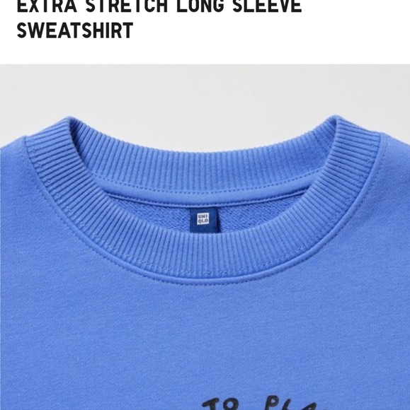 Uniqlo EXTRA STRETCH LONG SLEEVE SWEATSHIRT - Picture 3 of 9